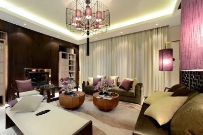 时尚新中式别墅家居装潢